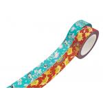 Custom Printed Colored Tearable Foil Washi Tape