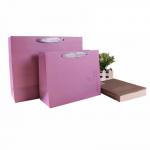 Eco Friendly Kraft Gift Printed Paper Bags with Handle Luxury Shopping for sale