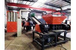China Waste Air Conditioner Radiator Separator Copper Shredder 500kg/H-2000kg/H supplier