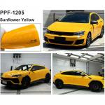 Sunflower Yellow Self-Healing Color Paint Protection Film Hydrophobicity Yellow PPF Wrap Colors for sale