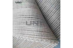 China Garments Eco - Friendly Fusible Interlining Fabric Elasticity High Weight supplier