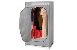 China Home Portable Non Woven Wardrobe With Hanging Rack supplier