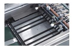 China PLC Control Card / Film Screen Printing Machines With Antistatic Blower supplier