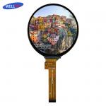 high brightness Round LCD Display WellDa Circular LCD Screen for sale