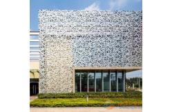 China CNC Aluminum Curtain Wall Metal Panel PVDF Coating Fireproof supplier