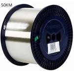 Zero Loss Bending Radius Bare Optical Fiber G657B3 FTTH Transparent Invisible Installation Bare Fiber Optic Cable for sale