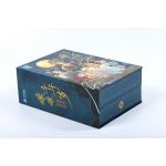 Customized Paper Board Game Storage Box With Irregular Closure for sale