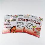 Customized Plastic Pouch Gravure Printing Food Packaging Bags With Zipper for sale