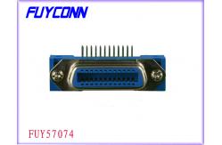 China 36 Pin Centronic PCB Right Angle Female Connector Certified UL supplier