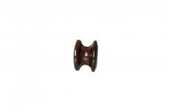 China High Tensile 0.5kg 13kN Porcelain Spool Insulators supplier