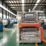 Continuous Plastic Extruder Machine with Water Cooling System and 380V Power Supply for sale