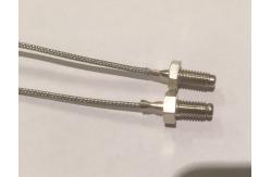 China M6 Thread K Calibration Thermocouple RTD Probe With Two Mini Connector supplier