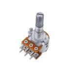 Dual Gan 16mm Rotary Potentiometer For Plastic Metal -25C-85C for sale