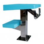 2 Steps Stainless Steel 500mm Swimming Pool Starting Block for sale