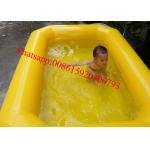 double tubes pvc tarpaulin inflatable kids swimming pool for sale for sale