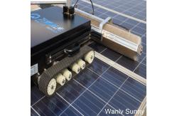China Remote Control Solar Panel Cleaning Robot For Photovoltaic Plant Maintenance supplier