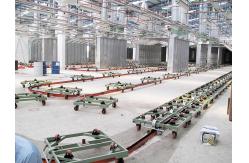 China Professional Floor Conveyor Coating Line Superior Finish Quality Seamless Operation supplier