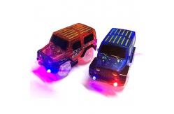 China Custom LED Light Up Cars For Glow Race Track Electronic Car Toy supplier