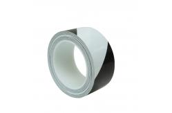 China White Black PVC Caution Tape For Identification And Construction supplier