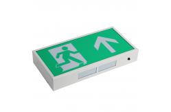 China LED Emergency NiCd Battery Rechargeable Exit Sign 3 Hours Operation supplier
