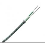 24 AWG Fiberglass SS Braided Thermocouple Extension / Compensation Wires for sale