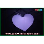 Indoor Wedding Inflatable Lighting Decoration Led Inflatable Heart