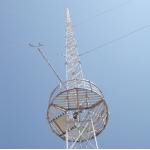 Three Legged Steel Lattice Antenna Guyed Wire Tower