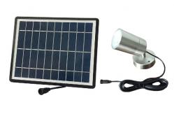 China 2W Outside Wall Mounted Solar Lights / Stainless Steel Wall Lamp Rustproof supplier