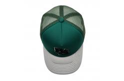 China Towel embroidery and foam Cotton Trucker Mesh Cap All Seasons supplier