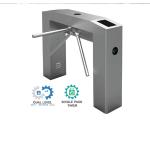 304 Stainless Steel Digital Tripod Turnstile Pedestrian Access Control System With Barcode Reader