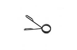 China Black Miniature Helical Torsion Spring High Torque For Electronic Industry supplier