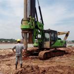 Single Drum 60T Multipurpose Drilling Rig 150rpm With 1000m Drilling Depth