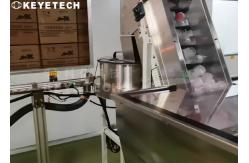 China Gallon Jug On Line Cover Detector Equipment With Automated Rejection System supplier