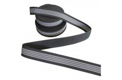 China Polyester 25mm Anti Slip Webbing 50m Roll Couch Elastic Webbing supplier