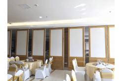 China Top Hanging System Acoustic Foldable Partition Wall Anodized Aluminum 6063-T5 Frame supplier