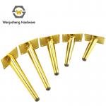 Hardware Furniture Legs Manufacturer Gold Black Tapered Cabinet Chair Sofa Tv Cabinet Legs Metal Iron Table Legs for sale