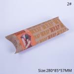Microwavable Kraft Paper Toast Bread Packaging Bag With Window for sale