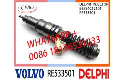 China Common Rail Fuel Diesel Injector RE533501 BEBE4C12101 RE533608 SE501959 E1 supplier