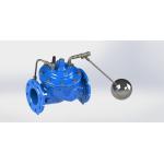 Stainless Steel Trim EPDM Rubber Float Control Valve Made With GGG50 Materials