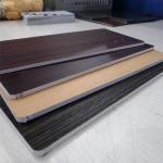 Fireproof Core Wood Grain Aluminum Composite Panel For Room Decoration for sale