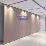 Conference Room Sound Proof Operable Partition Walls With MDF + Aluminum Material for sale