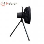 Outdoor Fishing Camping Tripod Stand Fan With Rechargeable Battery 7800mAh LED Light for sale