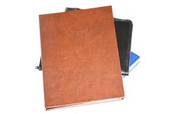 China leather notebook supplier