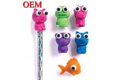 China Custom Kids Toys 2023 Cartoon3D Funny Pencil Topper Pvc Pencil Topper supplier