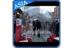 China Durable Human Inflatable Snow Globe / Inflatable Tent For Chirstmas supplier