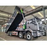 Gray SHACMAN H3000 Tipper Truck 8x4 Rear Tipper Truck 375Hp EuroV for sale