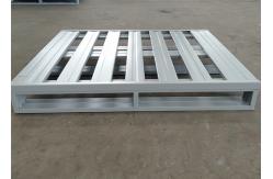 China Material Handling reinforced Metal Steel Pallet Heavy Duty Half Spread 2T supplier