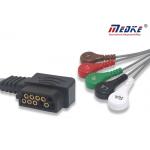 3.4m AHA 5 Lead ECG Cable For Digitrak XT Holter Recorder for sale