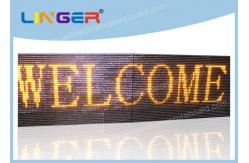 China Customized LED Scrolling Message Sign CE / ROHS Approved 640mm*2048mm*120mm supplier