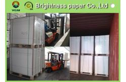 China Virgin Wood Pulp Ivory Cardboard Cardstock Paper For Magazine Cover supplier